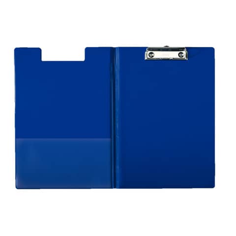 Portablocco con clip Esselte DAILY cartoncino/polipropilene 24,3x34 cm blu 56045